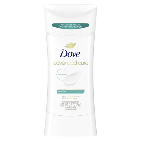 Advanced Care Sensitive Unscented Deodorant Stick | Dove | Dove