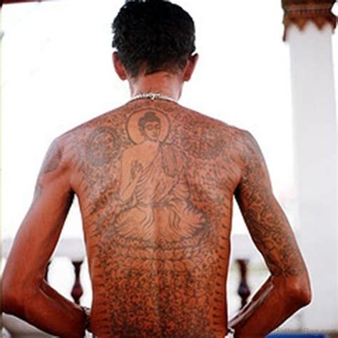 22 Best Buddhist Monk Tattoo On Back