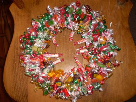 Another candy wreath | Candy wreath, Crafts, All things christmas