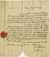 Abigail Adams letters, 1787-1815, undated | New York Historical Society ...