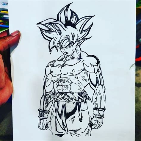 Tattoo uploaded by Knucklez • GOKU stencil! Created by Knucklez • Tattoodo