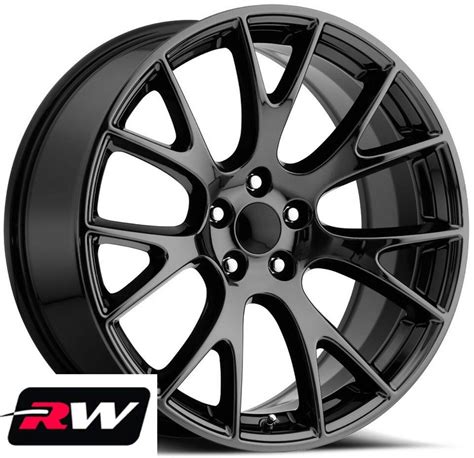 22 inch Chrysler 300 OE Replica Staggered Wheels SRT Hellcat Gloss ...