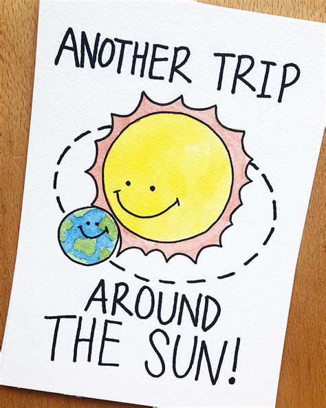 Another Trip Around The Sun | Etsy