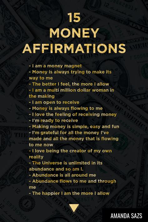 Wealth Manifestation Technique.Money Affirmations. | Money affirmations ...