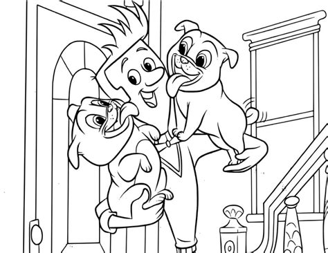 puppy dog pals coloring pages to download and print for free - puppy ...