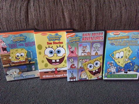 My Current Spongebob Dvd Collection