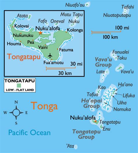 Tonga Map and Tonga Satellite Images