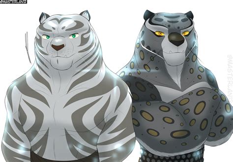 White Tiger and Tai Lung MasterLan - Illustrations ART street