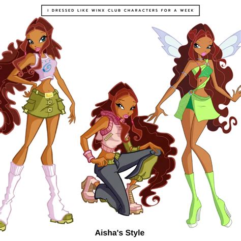 Winx Club Fashion: I Dressed Like Winx Club Characters for a Week ...