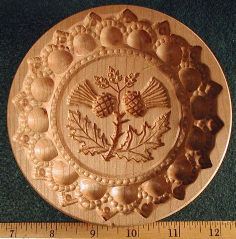 Scottish Thistle Shortbread Molds