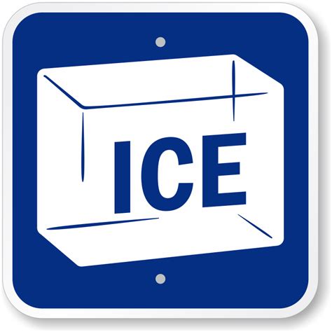 Ice for Sale Signs