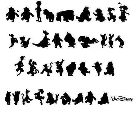 winnie the pooh silhouettes - Google Search | Winnie the pooh ...