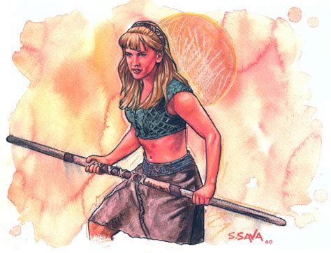 Gabrielle from Xena by ssava on DeviantArt