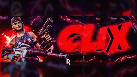 Clix Fortnite Header Speedart - YouTube