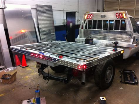 All LED lighting on the aluminum truck bed. Aluminum Truck Beds, Cab ...