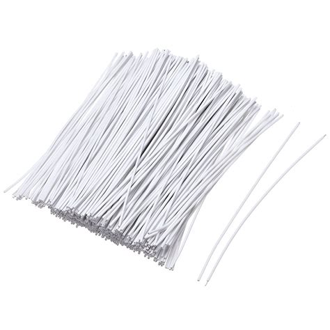 4 Inch Metallic Twist Ties Long Stronger Cable Ties White 500pcs ...