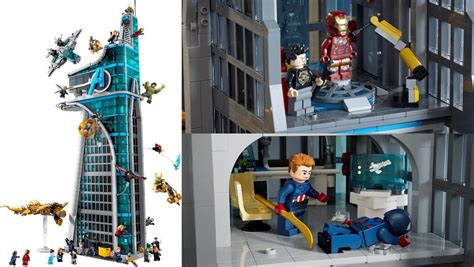 LEGO’s Massive New AVENGERS Tower Set Would Impress Tony Stark