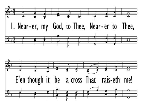 NEARER, MY GOD, TO THEE (Baptist Hymnal 2008/Worship Hymnal 543 ...