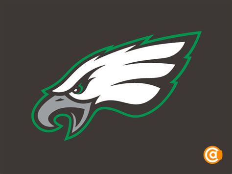 Kelly Green Eagles Logo - LogoDix