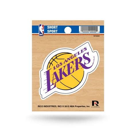 Los Angeles Lakers - Sport Short Decal at Sticker Shoppe