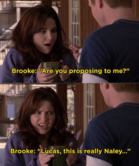 Brooke And Lucas From "One Tree Hill" Should've Ended Up Together