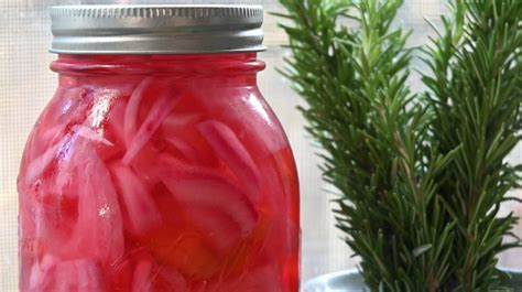 My Father’s Pickled Red Onions–and Carrots | Sylvia Thompson Blog