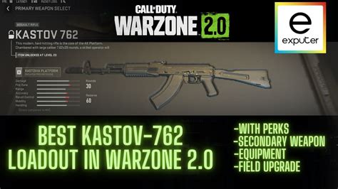 Warzone 2: BEST Kastov-762 Loadout & Class - eXputer.com