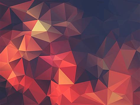 minimalism, Red, Abstract, Digital Art, Artwork, Low Poly, Geometry ...