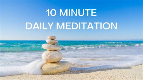 10 MINUTE MEDITATION FOR STRESS AND ANXIETY - YouTube