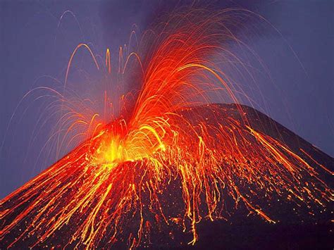 volcano eruption