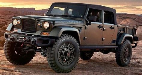 Jeep Gladiator concept Jeep Pickup, Jeep Truck, Pickup Trucks, Cars ...