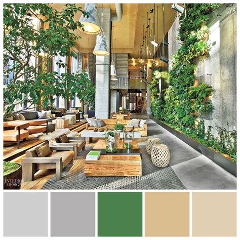 Biophilic design features plants, natural materials and colours ...