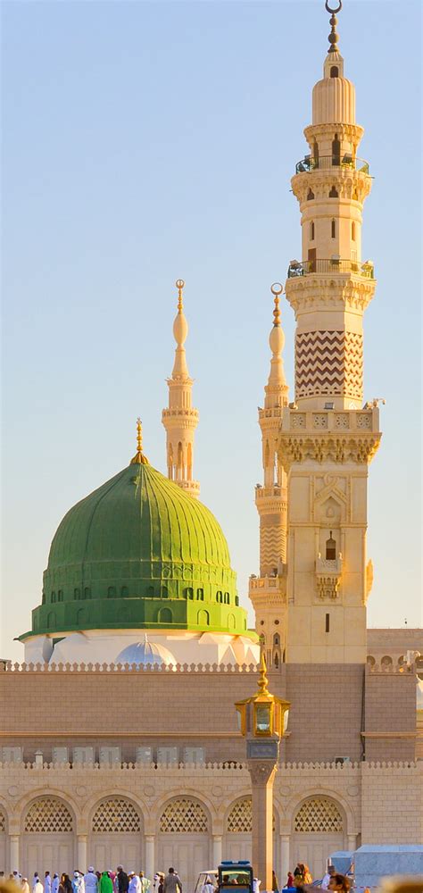 Al-Masjid an-Nabawi, mosque, medina, HD phone wallpaper | Peakpx