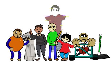 Baldi's Basics Lineup!! by OddiBee on Newgrounds