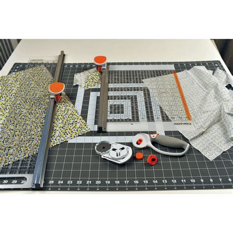 Fiskars Rotary Cutter & Ruler Combo 12" x 12" | Quilting Tools – My ...