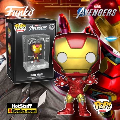 2021 NEW Iron Man Die Cast Funko Pop! Exclusive