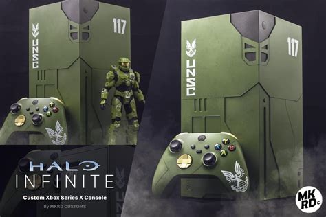 Halo Infinite 20th Anniversary custom Xbox Series X by me. : xbox