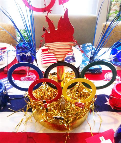 olympic decorations | Olympic theme party, Olympics decorations ...