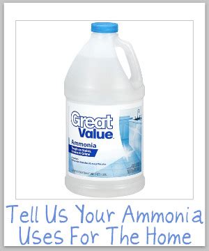 Ammonia Uses - Stain Removal And Cleaning With Ammonia