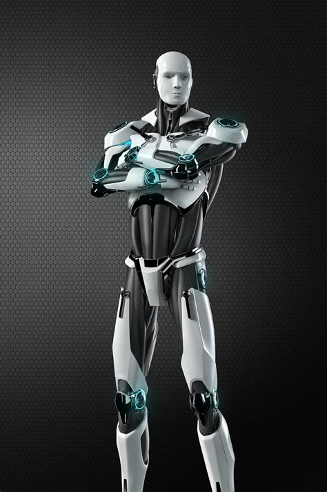 Piranha: Robot / 3d model / Eset nod32