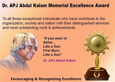 Awards Of Apj Abdul Kalam In Hindi