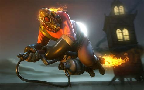 HD wallpaper: Pyro (character), Team Fortress 2 | Wallpaper Flare