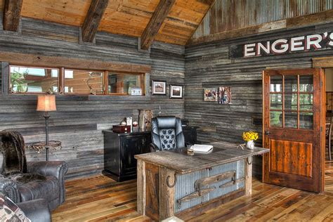 25 Ingenious Ways to Bring Reclaimed Wood into Your Home Office