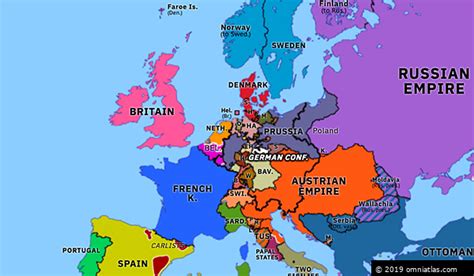 Victoria Era European Map