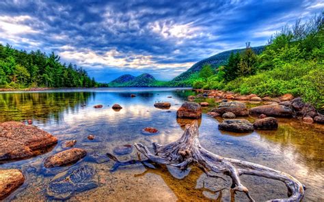 Calm Lake Landscape Wallpapers, Hd Landscape, Ipad Air Wallpaper ...