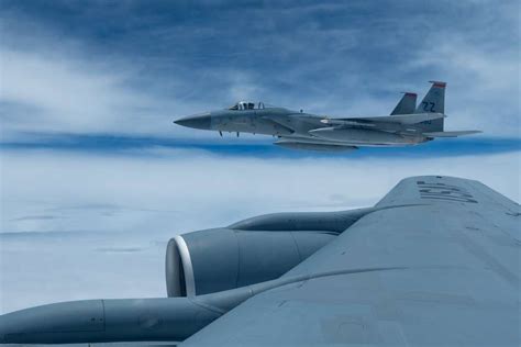 An F-15C Eagle from the 67th Fighter Squadron flies - PICRYL Public ...