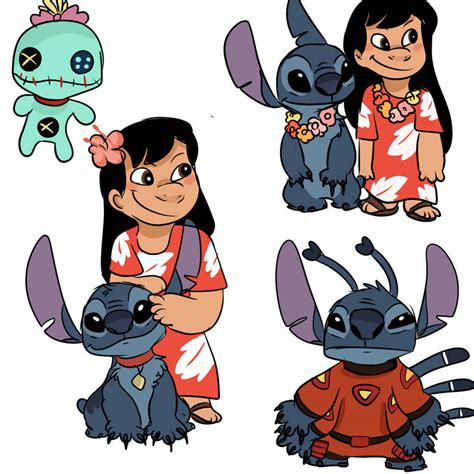 Lilo and stitch drawings by mak8906 on DeviantArt