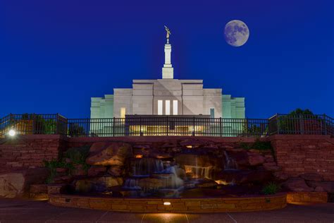 Regional map for the Snowflake Arizona Temple ...