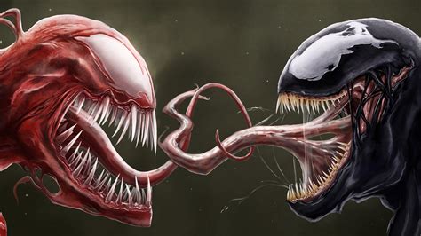 Carnage And Venom Artwork Wallpaper,HD Superheroes Wallpapers,4k ...