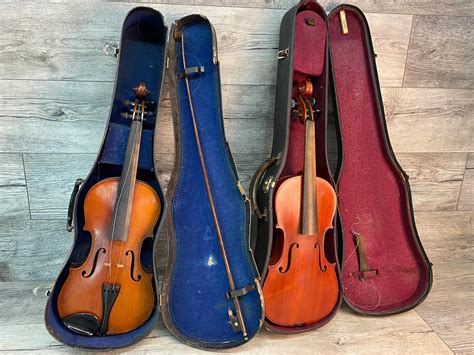 Sold Price: 2-VINTAGE VIOLINS - March 6, 0120 10:00 AM EST